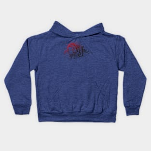 Music Soul Outline Kids Hoodie